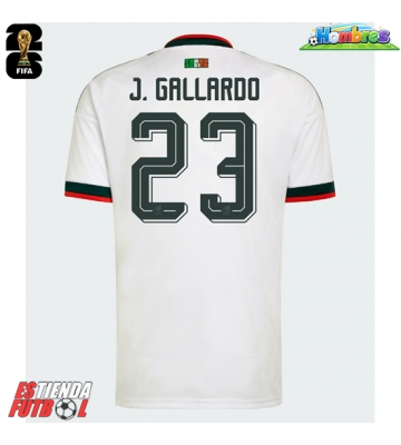 México Jesus Gallardo #23 Segunda Equipación Mundial 2026 Manga Corta